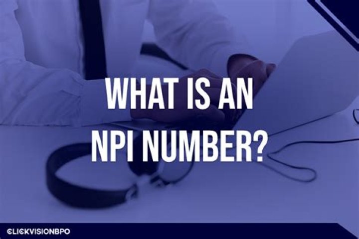 Whats an npi number