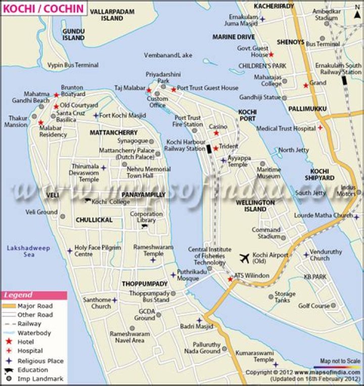 Which city is bigger cochin or coimbatore